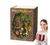 Modèle de Maison de | Kit modèle d'artisanat idée pour la Chambre de la Maison Miniature | Maison de Robuste Puzzle en Bois réaliste pour Les familles, Les Amis et Les