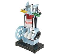 Modèle de manivelle à 4 Temps, modèle de Moteur à Combustion de Moteur de flexibilité Professionnelle, Instrument d'enseignement d'expérimentation de mécanique Physique pour la