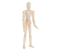 Modèle de Mannequin en Bois, Mini Manège de Dessin Flexible Dessin articulé avec Joint, Idéal pour l'esquisse Artistique, Photographie, Mini Sketch Flexible Modèle articulé avec Joint