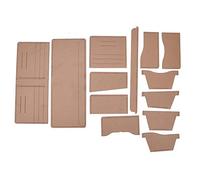 Modèle de modèle de portefeuille, modèle de sac à main en cuir acrylique transparent, rapport physique 1:1 pour une coupe précise, matériau durable et alcalin avec protection en