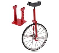 Modèle de monocycle, Jouet d'ornement de vélo à Une Seule Roue en Alliage pour décoration de gâteau, décoration d'intérieur, Artisanat, Collection, Cadeau d'anniversaire