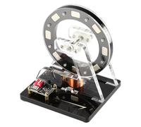 Modèle de moteur à capteur Hall - Modèle de démonstration électromagnétique sans balais avec mécanisme visible pour kit d'apprentissage de la physique STEM - Modèle d'ingénierie de bureau à économie