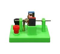 Modèle de moteur à courant continu à cadre ouvert éducatif pour l'enseignement de la physique, démonstration, compréhension du concept électrique