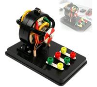 Modèle De Moteur À Induction Triphasé, Avec Structure Apparente Et Bornes De Connexion À Code Couleur, Pour Les Cours De Physique, Les Expériences Délectromagnétisme