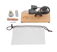 Modèle de Moteur de Moteur Stirling, Machine Thermique Physique Scientifique, Jouet éducatif pour Enfants et Adultes, projets scientifiques, démonstrations en Classe, Alliage de