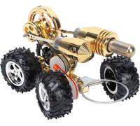 Modèle de moteur de voiture Stirling,Kit de physique,Jouet de physique,Kit de moteur à vapeur,Kit de modèle de moteur de voiture,Cadeaux de jouets scientifiques de physique