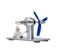 Modèle de moteur Stirling éducatif pour démonstrateur de conversion de chaleur en dynamique pour enseignement en monstration d'énergie mécanique