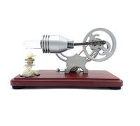 Modèle De Moteur Stirling Generation D'energie Jouet Educatif Experience Education Scientifique Cadeau De Bricolage, Argent