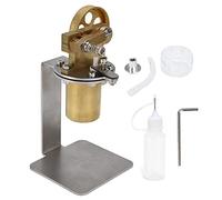 Modèle de Moteur Stirling Mini Steam Engine Bureau Mécanique Jouet pour Les Sciences physiques Education Enfants Apprentissage Iron 316G 12X6CM