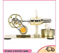 Modèle de Moteur Stirling, Petit Moteur à Vapeur, Modèle de Moteur, Jouet éducatif pour Compétences Mécaniques