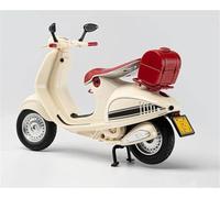 Modèle de Moto 1:12 pour Modèle De Moto pour Vespa 946 Jouet Sonore Et Lumineux Cadeau Statique Moulé sous Pression(Beige)