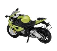 Modèle de Moto 1:18 pour BMW S 1000 RR S1000RR S1000 Décorations De Bureau pour Ordinateur Motos Miniatures Moulées sous Pression, Cadeau d'anniversaire