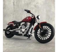 Modèle de Moto 1/18 pour Harley pour Davidson Breakout 2016 Modèle De Moto Simulation Alliage Jouet Voiture (Color : with Foam Box)