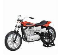 Modèle de Moto 1/18 pour Harley pour Davidson XR750 Modèle De Moto Course en Alliage Décorations Bureau Jouet Simulation Métal