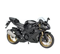 Modèle de moto Compatible Avec Kawasaki Ninja H2R ZX-6R ZX-10R Z900RS, 1:12 Modèle De Moto Classique En Alliage Moulé Sous Pression Cadeau Simulation Voiture Réplique(ZX-10R black)