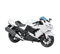 Modèle de Moto Compatible avec Kawasaki Ninja H2R ZX-6R ZX-10R Z900RS, Modèle De Moto 1:12 en Alliage Moulé sous Pression, Cadeau De Simulation D'ornement De Voiture(ZX-14R)