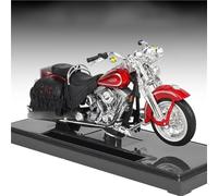 Modèle De Moto en Alliage 1:18 Collection Voitures Jouets pour Harley pour Davidson 1999 FLSTS Heritage Softail Springer