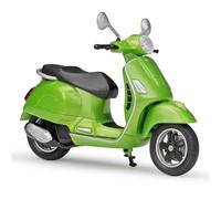 Modèle De Moto en Alliage Moulé sous Pression, Roues Rotatives Flexibles, Jouet 1:18, pour Vespa GTS 125 2017