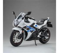 Modèle de Moto Modèle De Moto pour Suzuki GSX-250R GSX250R GSX 250R, Échelle 1:12, Jouet, Voiture Tout-Terrain, Absorption des Chocs, Ornements De Loisirs(White)