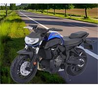 Modèle de Moto Modèle Miniature De Moto en Alliage Moulé sous Pression À L'échelle 1/18, Volants Et Direction, pour Y&AMAHA MT-07 MT07 2018