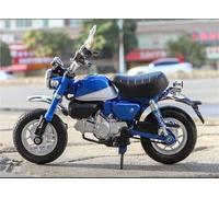 Modèle de Moto Moto Miniature en Métal Moulé sous Pression À L'échelle 1/12, Cadeau De Collection, Son Et Lumière pour H&Onda pour Monkey(Turquesa)