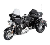 Modèle de Moto Moto Son Et Lumière 1:9 pour Harley pour Davidson TRI Glide Ultra, Modèle Alliage Moulé sous Pression(Nero)