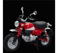 Modèle de Moto Motos Miniatures 1:12 pour H&Onda Moenkey Motors, Modèle Réduit De Voiture, Jouets en Alliage Moulé sous Pression, Pneus Caoutchouc Absorbant Les Chocs(Rosso)