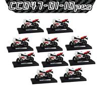 Modèle De Moto Portable Pour Enfants,Décoration De Chambre À Coucher,Bureau,Voiture,Jouet,Compte Tenu Du Modèle,Cadeau D'anniversaire,Noël,1:18 - Type [Cc047-01]-10pcs