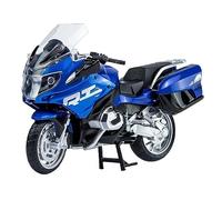 Modèle de moto Pour BMW R1250 RT 1:12 Alliage Modèle De Moto De Course Haute Simulation Moulage Sous Pression En Métal Rue Touring Modèle De Moto Adulte Jouet Cadeaux(Blue)