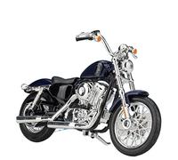 Modèle de moto Pour Harley Davidson 2012 XL 1200V soixante-douze 1:18