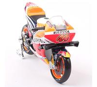 Modèle de moto Pour Honda 2021 RC213V Repsol #44#93#73 1/18 Moto Racing Modèle Tout-Terrain Réplique Cadeau De Collection(No.44)