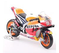 Modèle de moto Pour Honda 2021 RC213V Repsol #44#93#73 1/18 Moto Racing Modèle Tout-Terrain Réplique Cadeau De Collection(No.93)