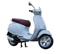 Modèle de Moto pour Vespa Primavera 150 Collection Loisirs Échelle 1:12 Modèle De Moto Moulé sous Pression Statique(Blanche)