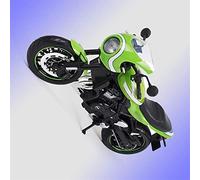 Modèle De Moto Vert 1/12 Échelle Moto Métal Moulé sous Pression Vélo Miniature Course Jouet pour Collection De Cadeaux pour Z900RS Café
