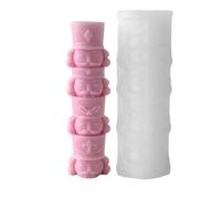 Modèle de moulage de Noël en silicone 3D - Couche de soldats - Pour | Moule en silicone 3D pour casse-noix en résine - Convient pour le plâtre, l'argile, le béton, le chocolat, le savon et