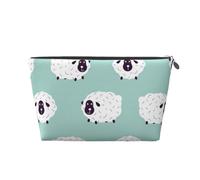 Modèle de Mouton Animal Mignon, Trousse de Toilette Trousse de Maquillage Sac à cosmétiques Trousse de Toilette de Voyage Portable