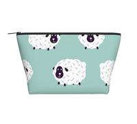 Modèle de Mouton Animal Mignon, Trousse de Toilette Trousse de Maquillage Sac à cosmétiques Trousse de Toilette de Voyage Portable