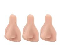 Modèle de Nez en Silicone, 3 Pièces, Souple, Flexible, Réutilisable, Simulation 3D, Modèle de Nez en Silicone pour la Pratique de L'enseignement (2)