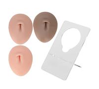 Modèle de nombril 3D en silicone, modèle d'entraînement au piercing du nombril, réutilisable, souple, élastique, réaliste, pour l'enseignement de l'acupuncture, affichage médical,