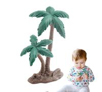 Modèle de palmier - Décoration de gâteau, modèle de paysage pour décorations de gâteaux | Arbre d'architecture, arbre modèle de construction, modèle de palmier en noix de coco, jouet modèle de table