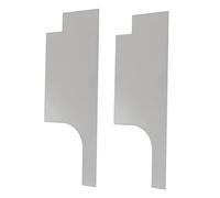 Modèle de panier 2PCS Petite taille convivial pour un sac de coupe en acrylique durable pour un artisanat de couture de bricolage