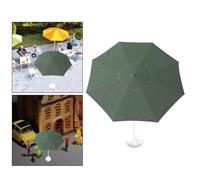 Modèle De Parasol À Scène Miniature 1:64, Disposition De Restaurant De Rue Réaliste, Diorama, Accessoires Miniatures Peints À La Main