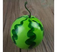 Modèle de pastèque synthétique en plastique, facile à nettoyer et à entretenir, parfait pour n'importe quel décor (7 cm)
