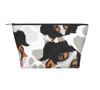 Modèle de Pattes de Chien Bouvier Bernois, Trousse de Toilette Trousse de Maquillage Sac à cosmétiques Trousse de Toilette de Voyage Portable