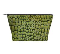 Modèle de Peau de Crocodile, Trousse de Toilette Trousse de Maquillage Sac à cosmétiques Trousse de Toilette de Voyage Portable