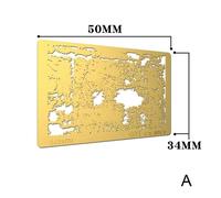 Modèle De Peinture Au Pochoir, Spray De Bricolage, Modèle D'Aérographe, Fourniture De Peinture, Accessoires De Plaque De Construction De Décoration J7a9