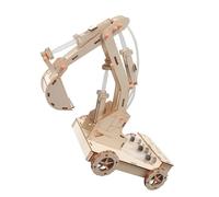 Modèle de pelle en bois pour étudiants, aide pédagogique en | Ensemble de construction de machines hydrauliques, assemblage pratique, modèle d ' ingénierie mécanique