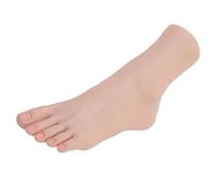 Modèle de Pied Réaliste, Pied de Mannequin en Silicone Souple et Flexible, Idéal pour la Présentation de Bijoux et de Nail Art, avec des Structures Musculaires et Osseuses Réalistes
