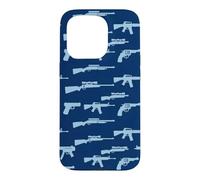 Modèle de Pistolet Collection d'armes à feu Marine Coque pour iPhone 15 Pro