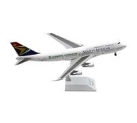 Modèle de Plan pour Airplane Jouet à Collectionner en Alliage 200 South African Airways Boeing B747-300 Diecast Aircraft Model Decoration Zs-Sau Plane Single